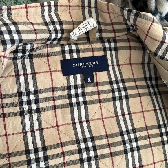 Burberry Lightweight Khaki Jacket Safari Style - Picture 11 of 13